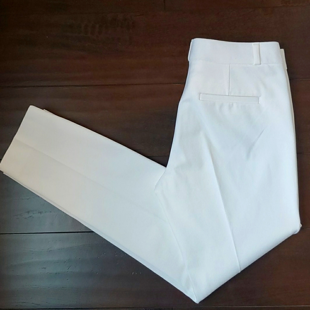 Banana Republic White Sloan Pants NWOT